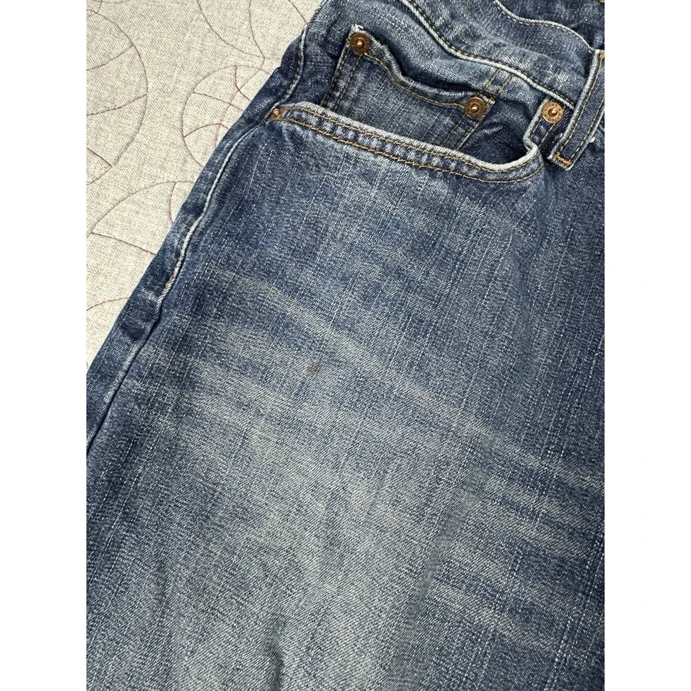 Vintage Lucky Brand Dungarees Jeans Mens‎ 34 Blue Classic Fit Short Length